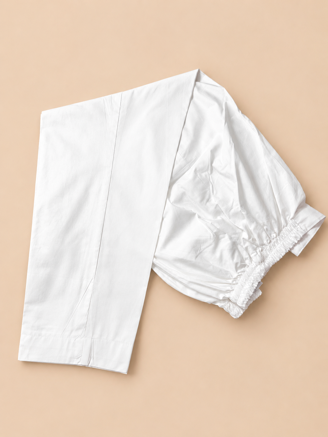 Plain trousers off white