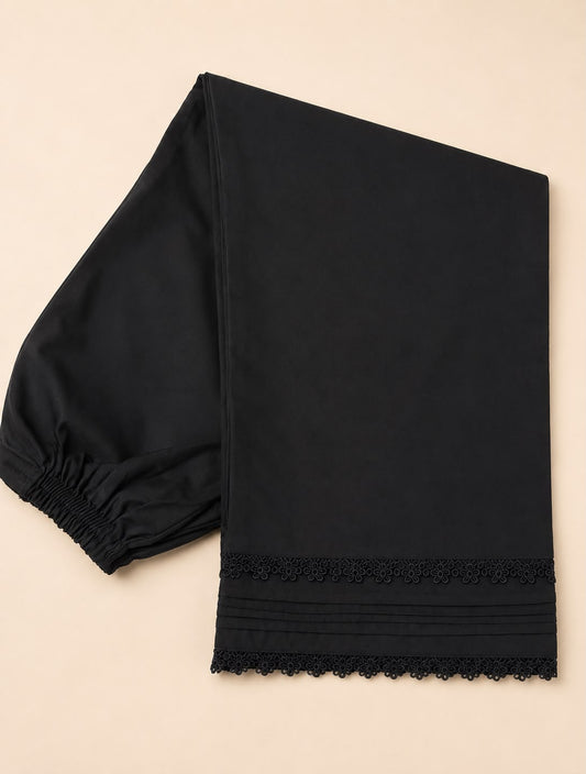 Black 4 Plate Plazo