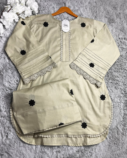 Embroidery farshi co ord set