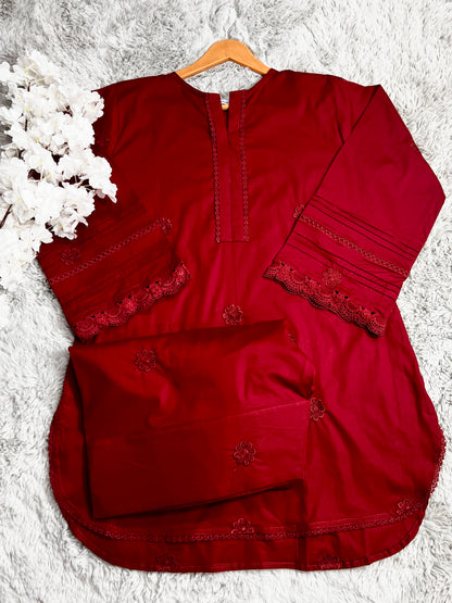Embroidery farshi co ord set