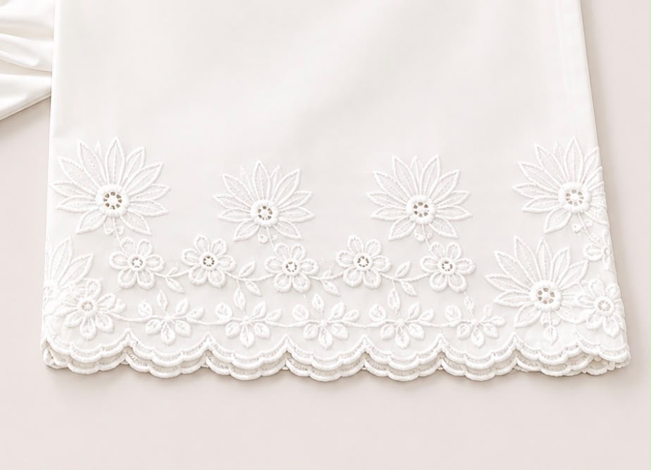 Floral Embroidered Plazo