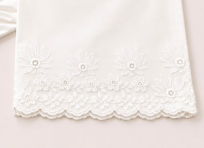 Floral Embroidered Plazo