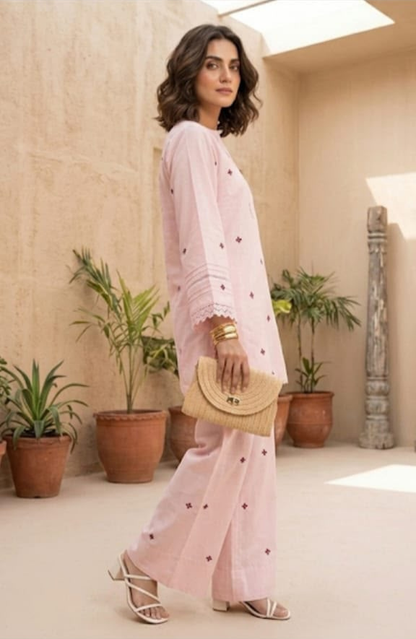 Embroidery Farshi Co Ord Set