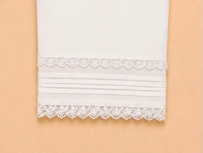 4 Plate 2 Lace Straight Trouser