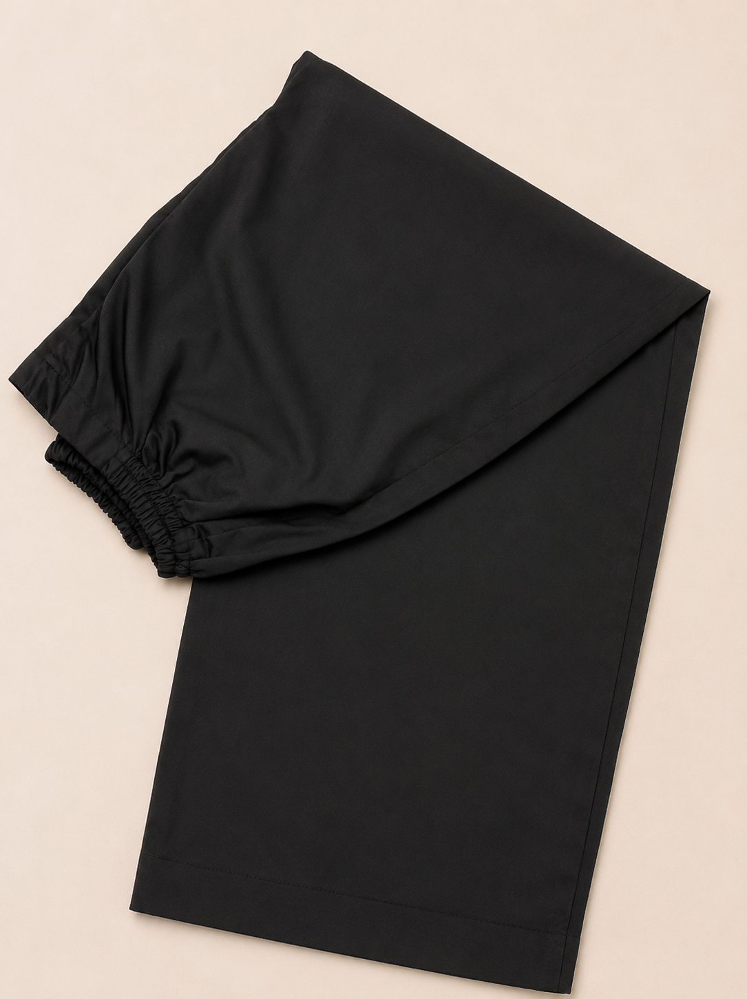 Plain plazo black