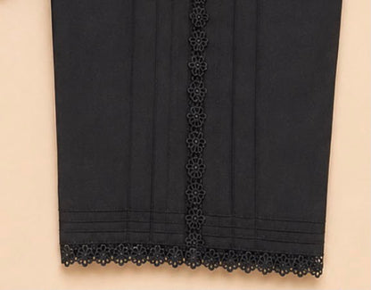 Side Lace Straight Trouser