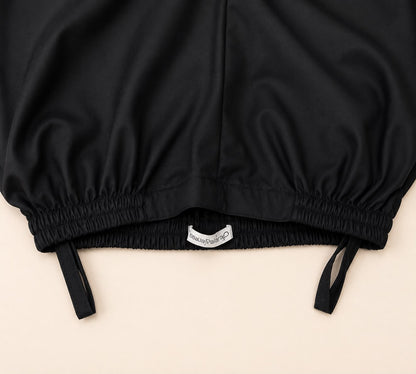 Side Lace Straight Trouser