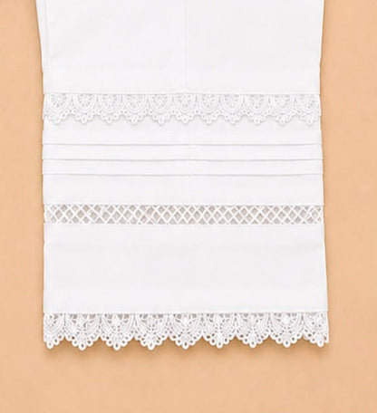 3 Plate 3 Lace Straight Trouser